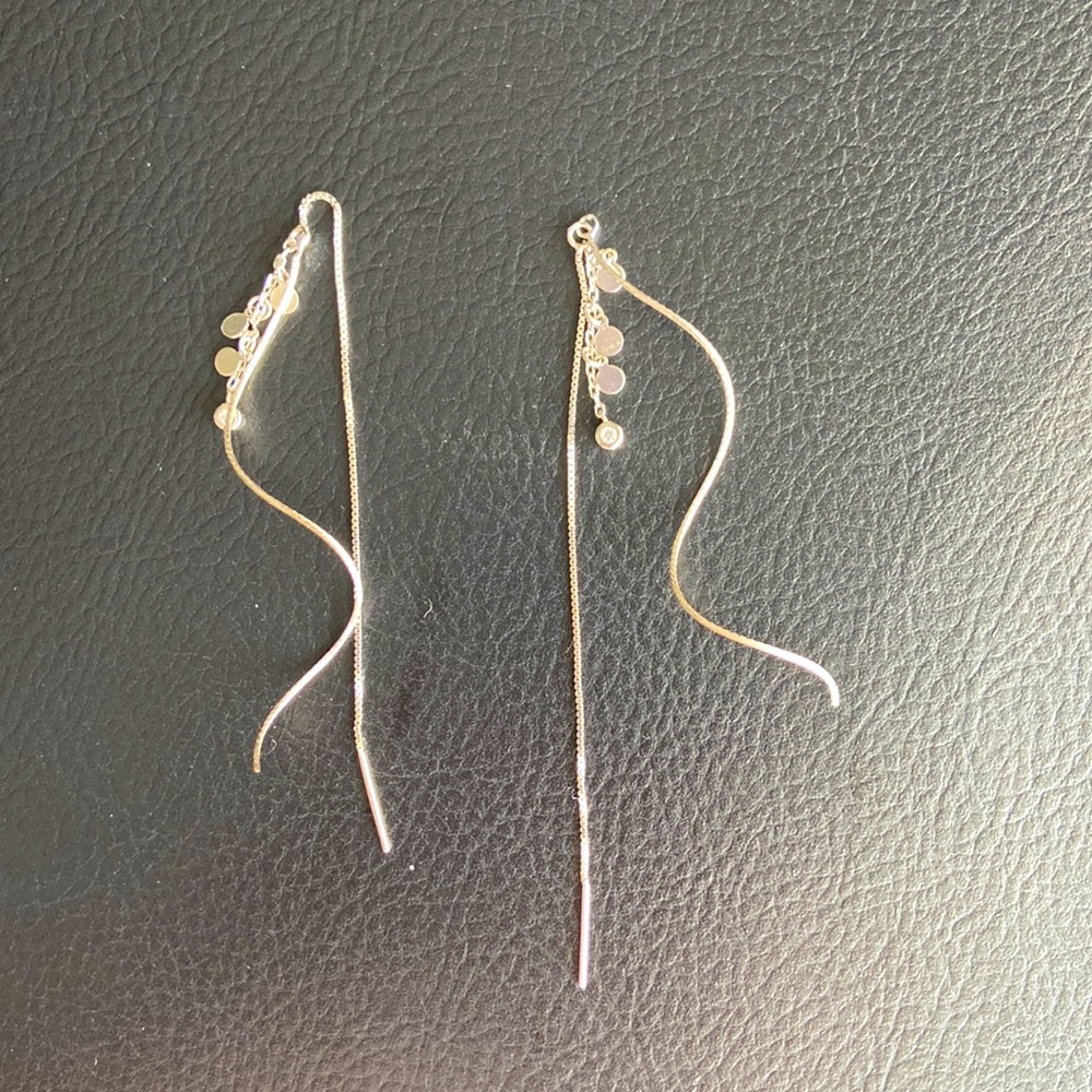 Silver earring threader - Picture 3 of 3